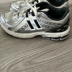 New Balance Kids' Metallic and Black Sneakers 1906